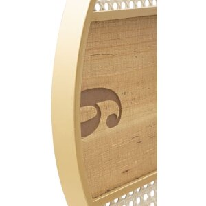 Mauro Ferretti reloj de pared Fuji Ø 50x3,5 cm color natural