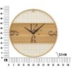Mauro Ferretti reloj de pared Fuji Ø 50x3,5 cm color natural
