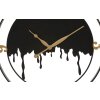 Mauro Ferretti reloj de pared splash Ø 66x4 cm oro negro