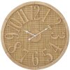 Mauro Ferretti reloj de pared Boho Ø 60x4,5 cm color natural blanco