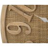 Mauro Ferretti reloj de pared Boho Ø 60x4,5 cm color natural blanco