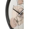 Mauro Ferretti reloj de pared flor Ø 40x3,5 cm multicolor con diseño floral