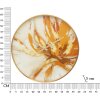 Mauro Ferretti reloj de pared cristal Toply Ø 60x5 cm multicolor