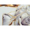 Mauro Ferretti reloj de pared rosa de cristal Ø 60x5 cm multicolor