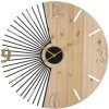 Mauro Ferretti reloj de pared Wordy Ø 60x3,5 cm natural negro