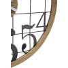 Mauro Ferretti reloj de pared números Ø 60x2,5 cm negro marrón