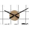 Mauro Ferretti reloj de pared números Ø 60x2,5 cm negro marrón