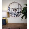 Mauro Ferretti reloj de pared números Ø 60x2,5 cm negro marrón
