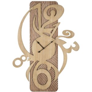 Mauro Ferretti reloj de pared Wolly 70x4.4x93 cm natural