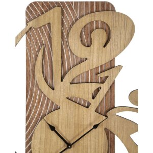 Mauro Ferretti reloj de pared Wolly 70x4.4x93 cm natural