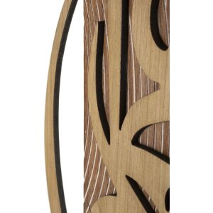Mauro Ferretti reloj de pared Wolly 70x4.4x93 cm natural