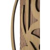 Mauro Ferretti reloj de pared Wolly 70x4.4x93 cm natural