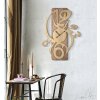 Mauro Ferretti reloj de pared Wolly 70x4.4x93 cm natural
