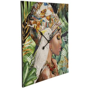Mauro Ferretti reloj de pared Kloe 60x4,5x60 cm multicolor