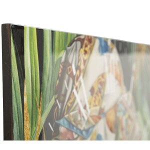 Mauro Ferretti reloj de pared Kloe 60x4,5x60 cm multicolor