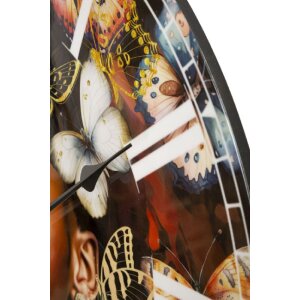 Mauro Ferretti reloj de pared Kourt Ø 60x4,5 cm multicolor