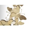 Espejo de pared Mauro Ferretti mariposa oval 59x3x89,5 cm oro