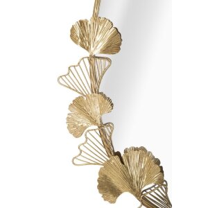 Mauro Ferretti espejo de pared hoja 61,5x3x78 cm oro