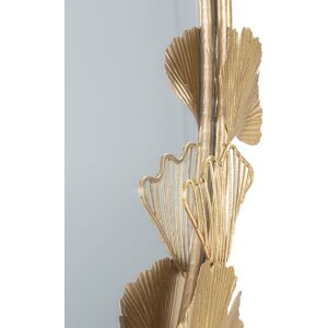 Mauro Ferretti espejo de pared hoja 61,5x3x78 cm oro