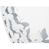 Espejo de pared Mauro Ferretti blanco mariposa Ø 62,5x2,3 cm blanco