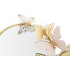 Espejo de pared Mauro Ferretti Doble Farfalle Rosa 81x3x52,5 cm oro rosa