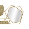 Espejo de pared Mauro Ferretti piedra 91x4x52 cm oro