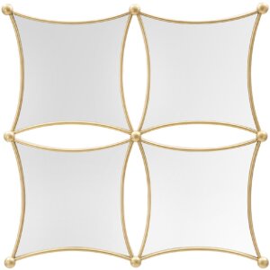 Espejo de pared Mauro Ferretti Jalo 68x3,5x68 cm oro