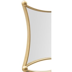Espejo de pared Mauro Ferretti Jalo 68x3,5x68 cm oro