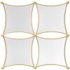 Espejo de pared Mauro Ferretti Jalo 68x3,5x68 cm oro