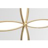 Espejo de pared Mauro Ferretti Jalo 68x3,5x68 cm oro