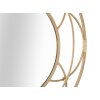 Espejo de pared Mauro Ferretti Valencia Ø 60x3 cm marrón