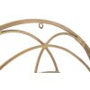 Espejo de pared Mauro Ferretti Valencia Ø 60x3 cm marrón