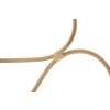 Espejo de pared Mauro Ferretti Almería Ø 65,5x3 cm marrón