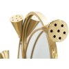 Espejo de pared Mauro Ferretti triple flujo 65x8x88 cm oro