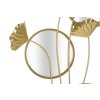 Espejo de pared Mauro Ferretti triple flujo 65x8x88 cm oro