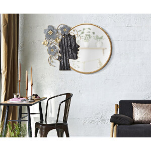 Mauro Ferretti espejo de pared mujer 81.9x7x61 cm multicolor