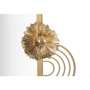 Espejo de pared Mauro Ferretti Lovis 75x9,5x64,1 cm dorado