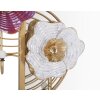 Espejo de pared Mauro Ferretti Lovis 75x9,5x64,1 cm dorado