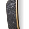 Espejo de pared Mauro Ferretti Art 55,9x5,7x90,8 cm gris dorado