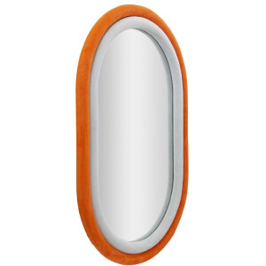 Mauro Ferretti espejo de pared Antonius 60x4x90 cm naranja