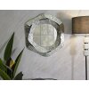 Espejo de pared Mauro Ferretti Aury 66x6x75 cm plata