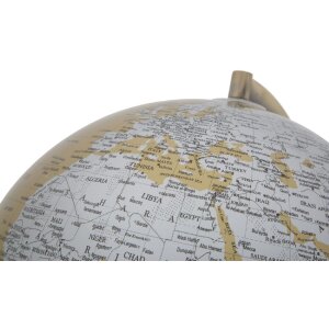 Mauro Ferretti Globo Naranja con luz Ø 25x38 cm oro plata