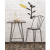 Mauro Ferretti botellero de pared Manhattan 6 plazas 27x15x55 cm cobre negro