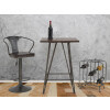 Mauro Ferretti botellero cuadrado 9 plazas 40x23x47,5 cm gris oscuro