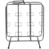 Mauro Ferretti botellero cuadrado 9 plazas 40x23x47,5 cm gris oscuro
