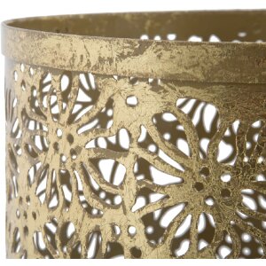 Paragüero Mauro Ferretti Fiori Ø 24x42 cm oro