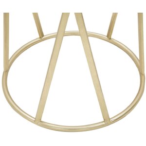 Mauro Ferretti mesa teléfono individual Ø 35x75 cm oro negro