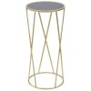 Mauro Ferretti mesa teléfono individual Ø 35x75 cm oro negro