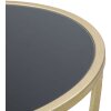 Mauro Ferretti mesa teléfono individual Ø 35x75 cm oro negro