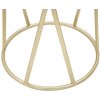 Mauro Ferretti mesa teléfono individual Ø 35x75 cm oro negro